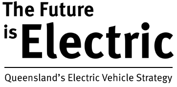 The future is Electric: Queensland’s Electric Vehicle Strategy Logo